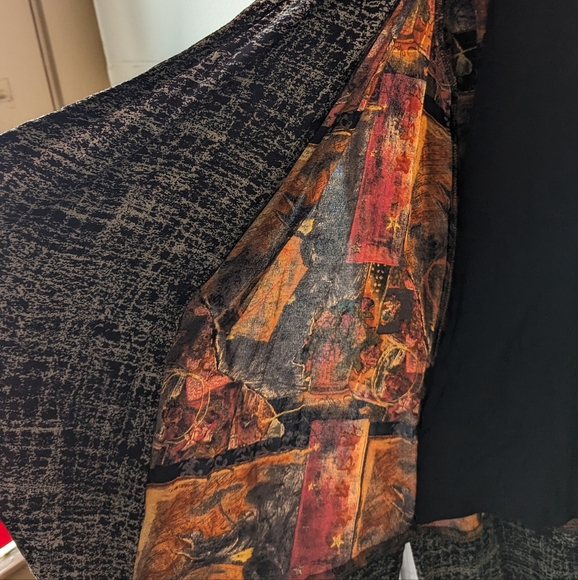 001- Unique Vintage Cardigan - Size 14 - Picture 3 of 8